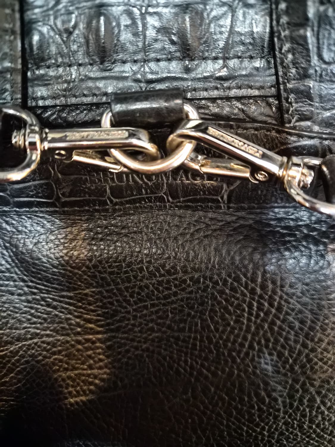 브루노말리 크로커 엠보 가죽 백팩
 상품이미지6