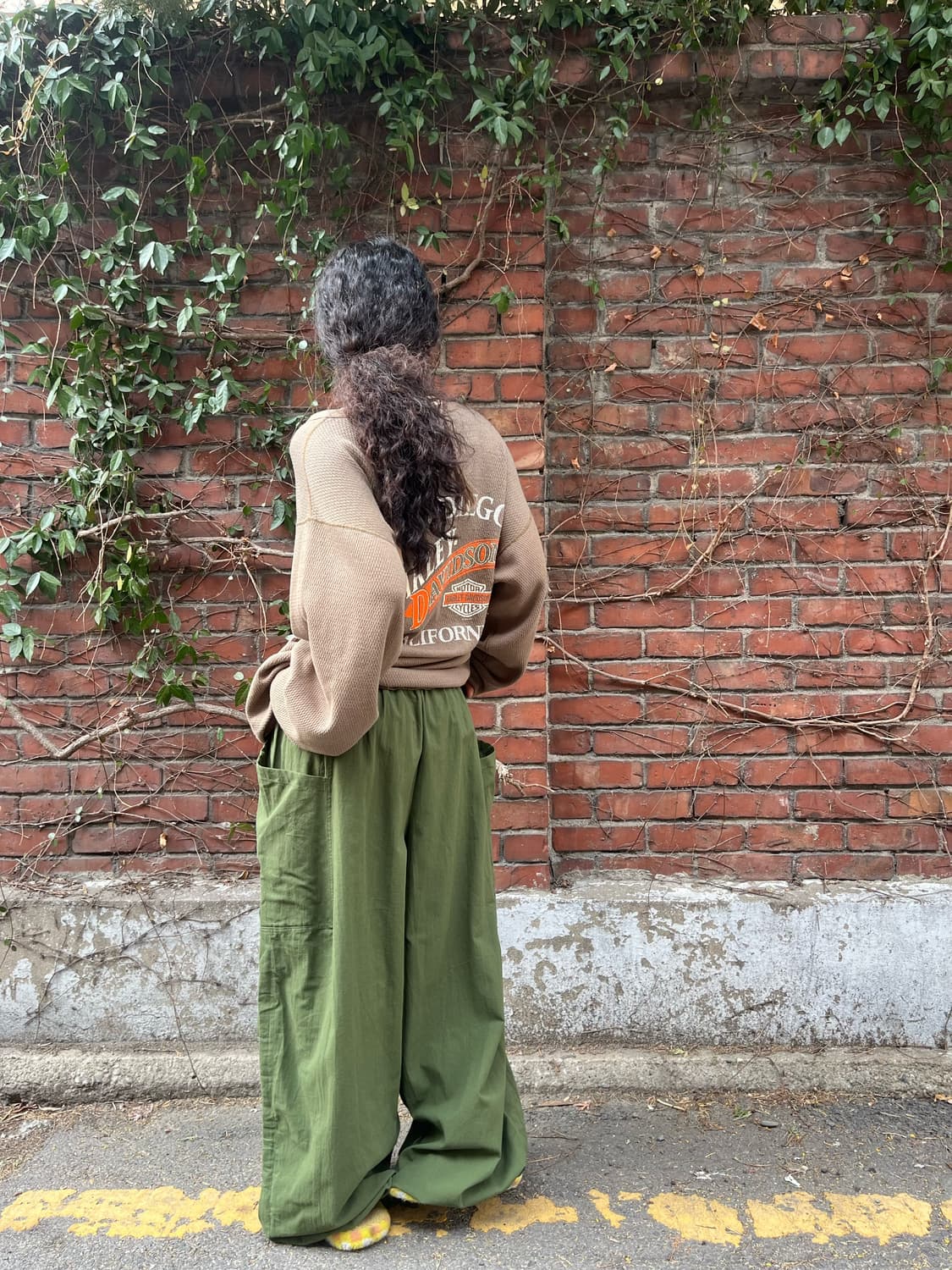 히피 에스닉 문양 와이드 벌룬 팬츠 상품이미지7