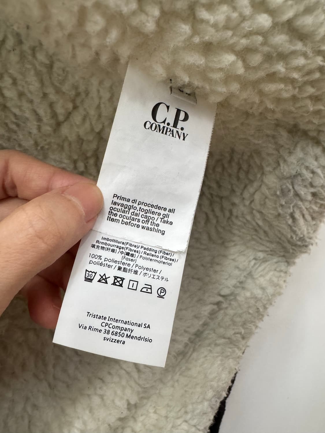 [정품] CP컴퍼니 MICRO-M 양털 고글 점퍼(네고 가능) 상품이미지4