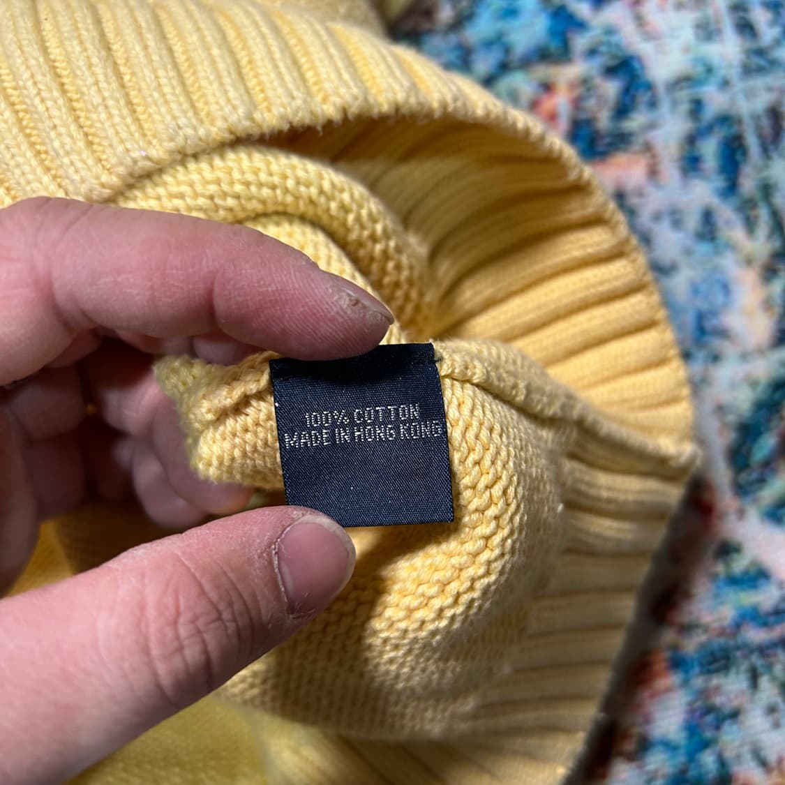 [2XL] 폴로 랄프로렌 포니 자수로고 니트 옐로우 상품이미지5