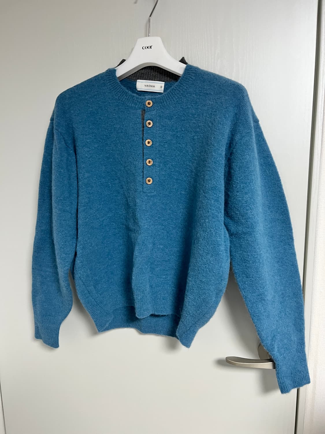 웨이비니스 헨리넥 니트 상품이미지4