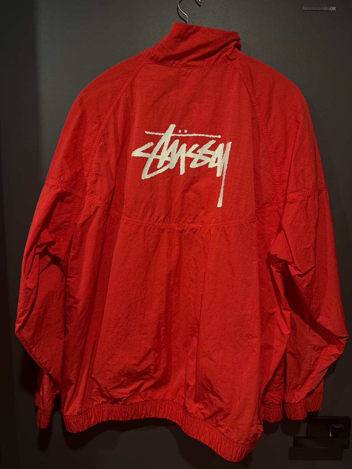 (XL) 나이키 X 스투시 윈드러너 자켓 바람막이 하바네로 레드 상품이미지1