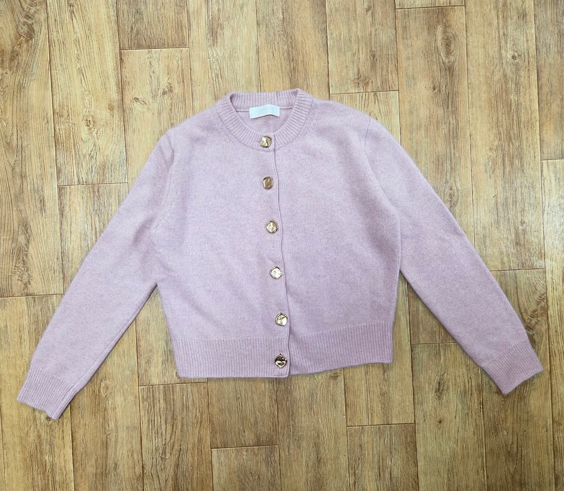 더베이지스(THE BEIGES) 레스베이지 골드버튼 가디건 55-66 상품이미지1