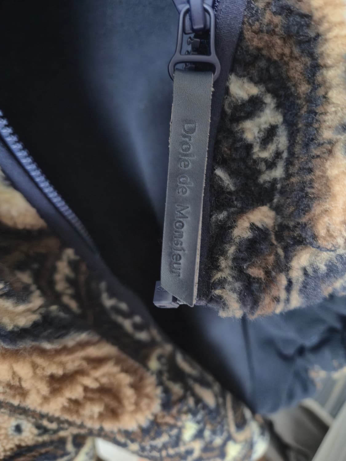 드롤드 무슈 페이즐리 후드집업 플리스 105 상품이미지4