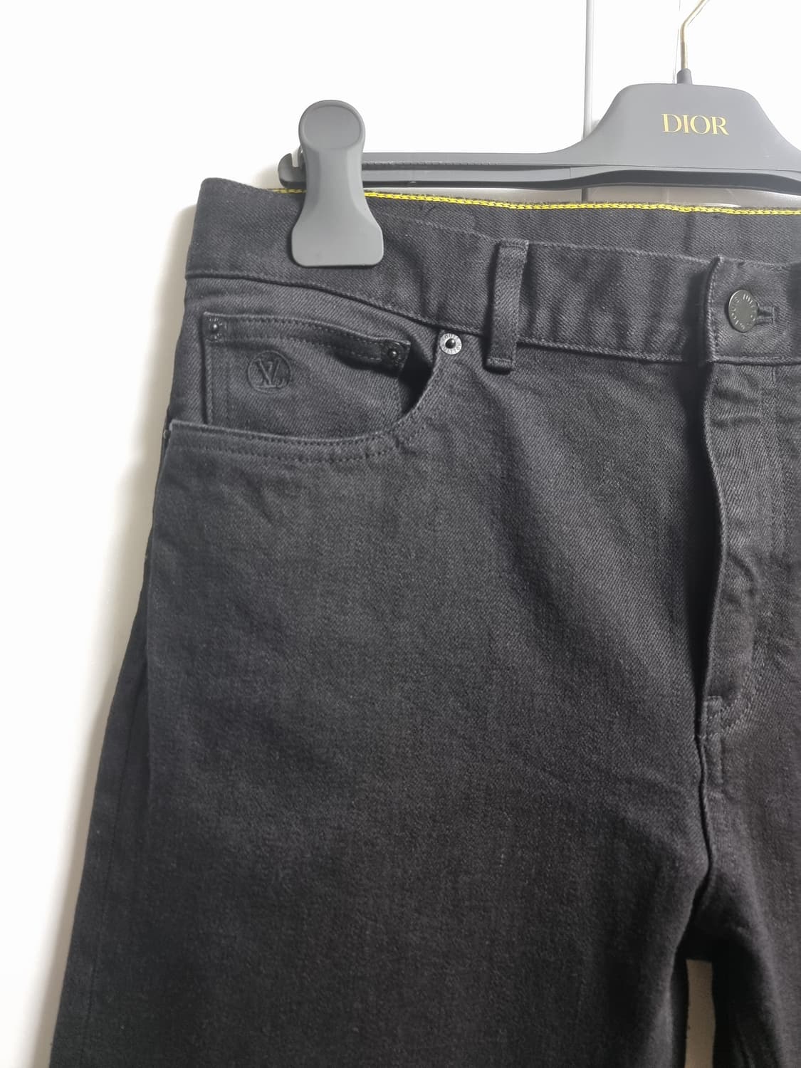 루이비통 이클립스 시그니처 스트레치 블랙진 청바지 상품이미지6