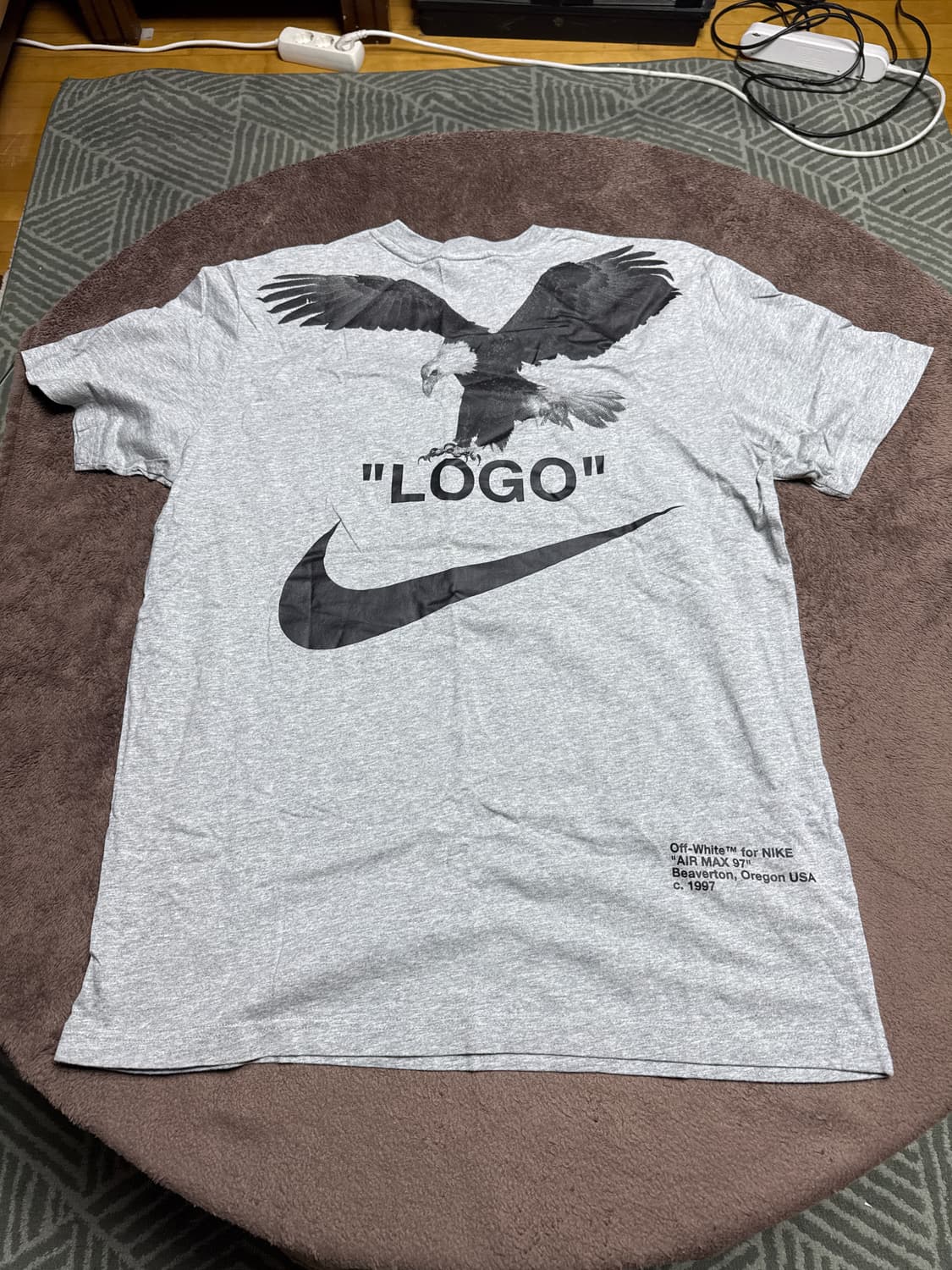 나이키 오프화이트 티셔츠 상품이미지2