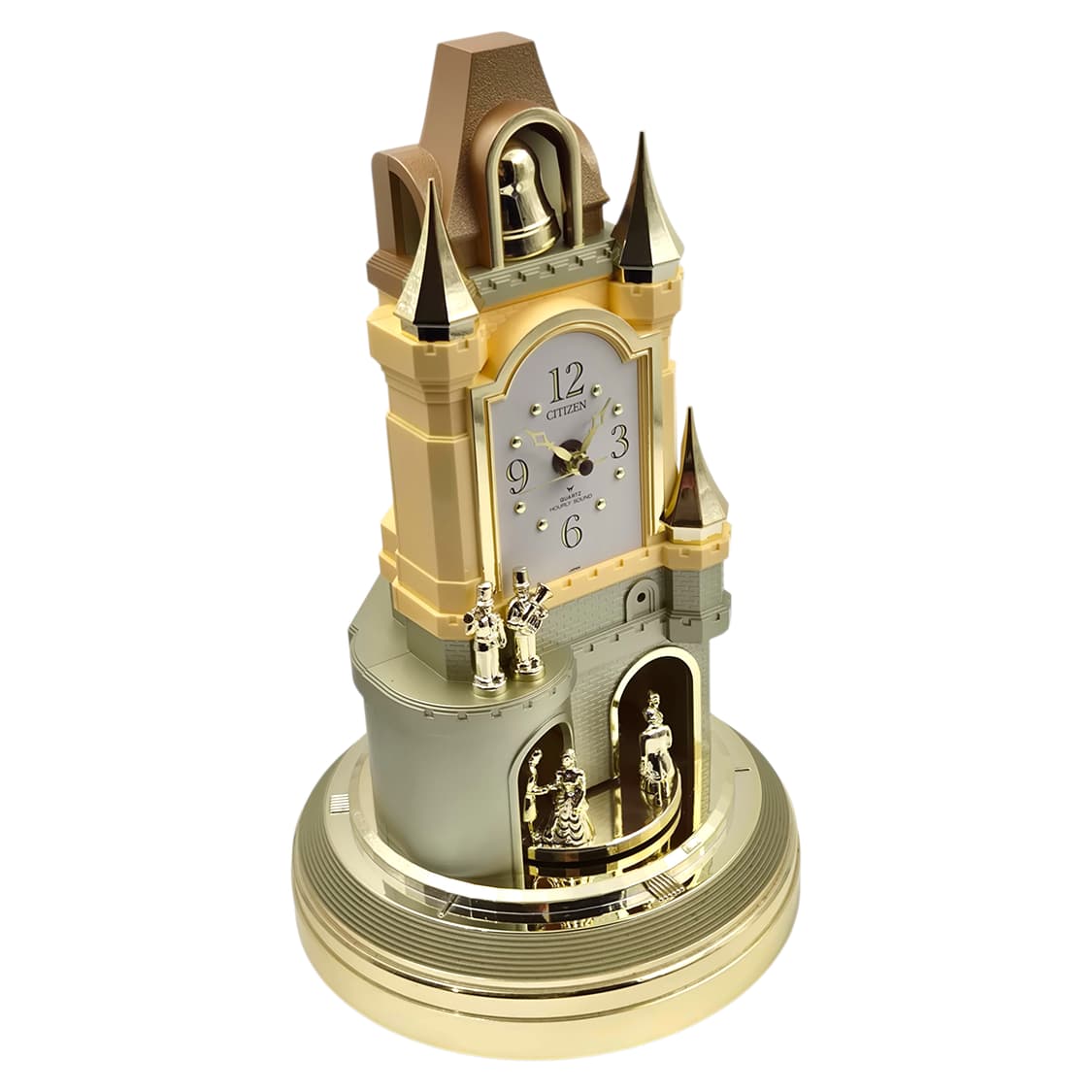 80s 시티즌 캐슬 세레나데&흔들 벨 유리 돔 시계 상품이미지4