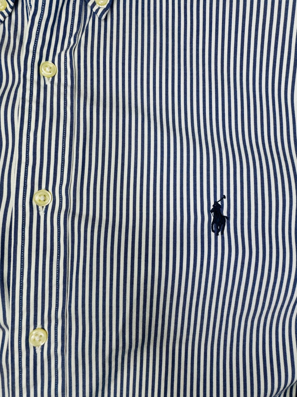 폴로 랄프로렌 00s 스트라이프 셔츠 블루 2XL 상품이미지2