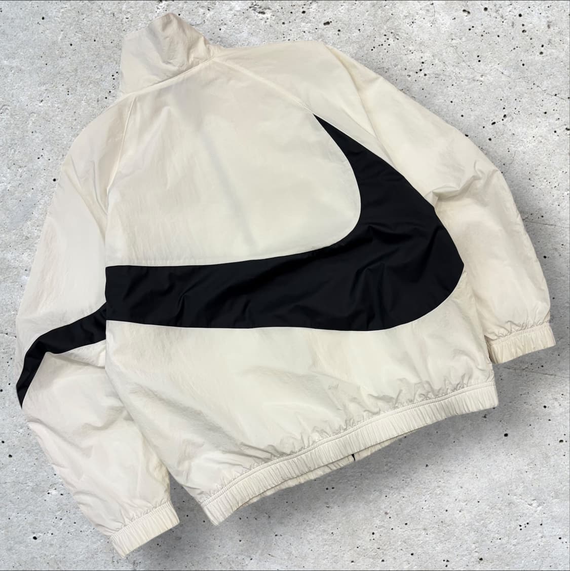 [M] 나이키 빅스우시 우븐 자켓 화이트/블랙 B727 상품이미지2