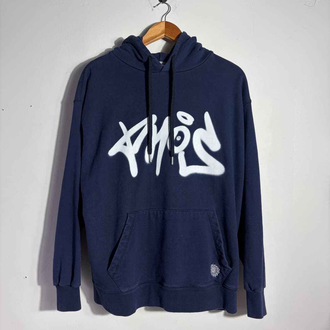 포스333 네이비 블루 후드티 (무료배송) 상품이미지1