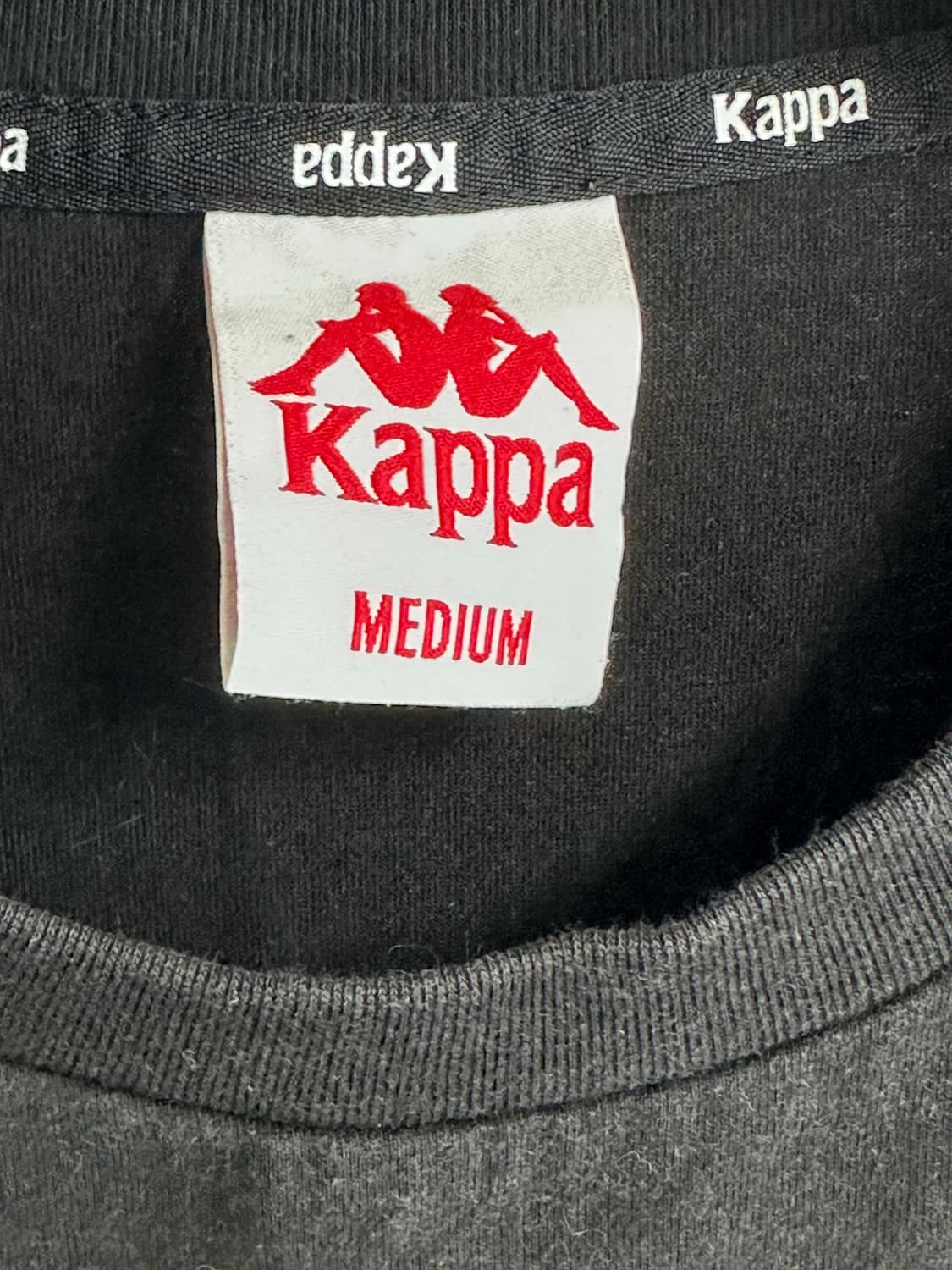 카파 카모 박스로고 그래픽 반팔티 블랙 상품이미지3