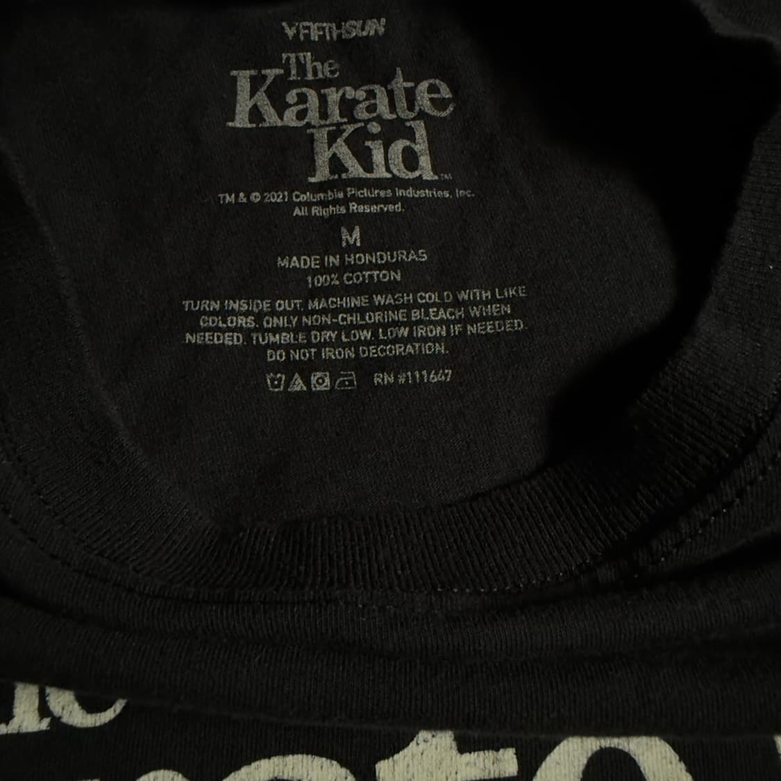 빈티지 Karate Kid 영화 티셔츠 상품이미지2