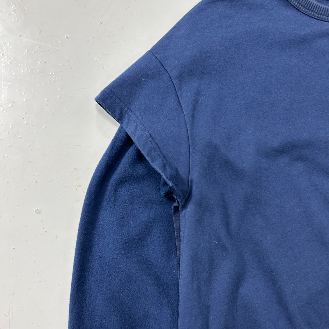 Y-3 네이비 레이어드 스웻  상품이미지4