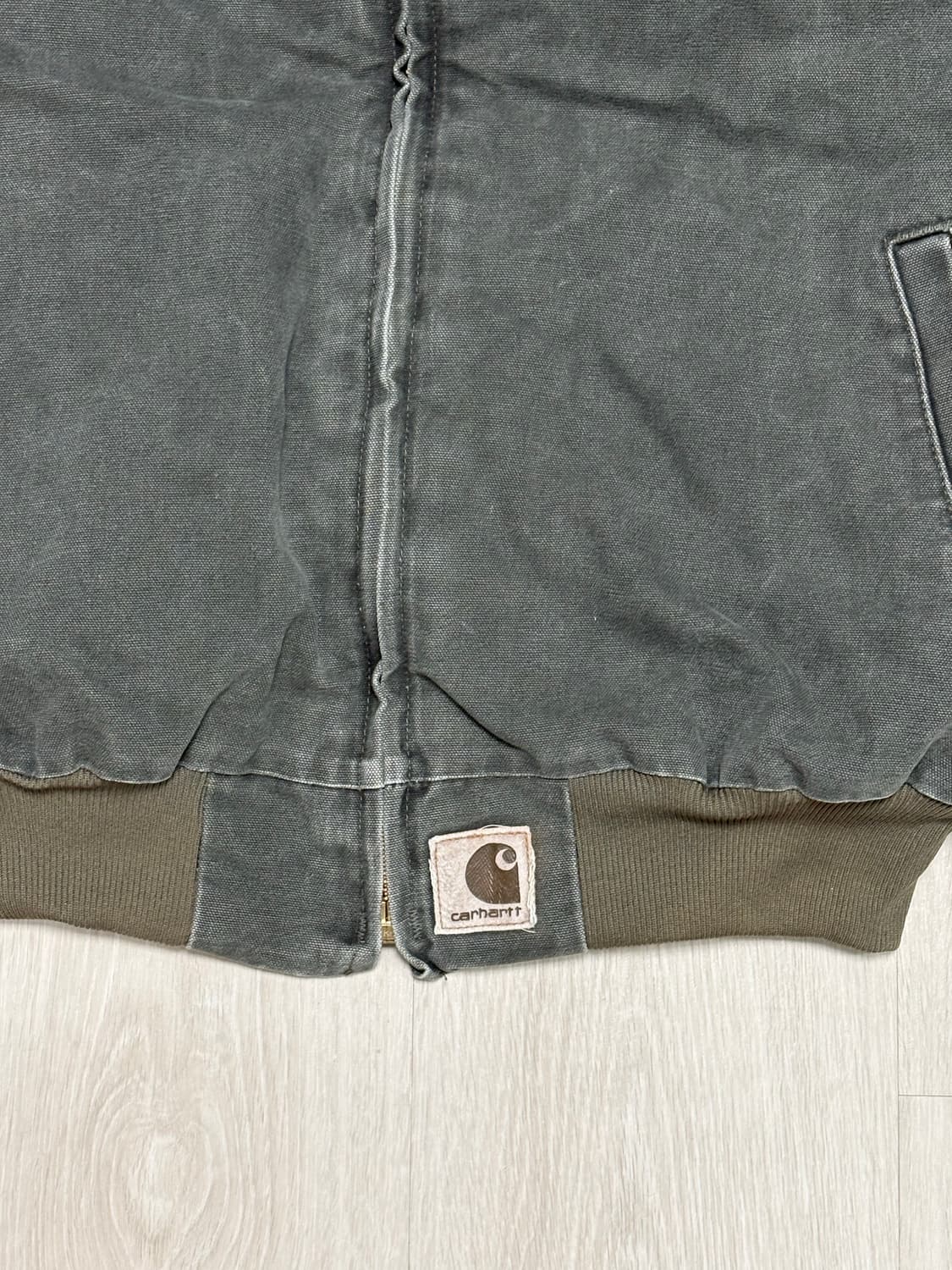 🇲🇽 00s 칼하트 J14 산타페 자켓 모스그린 상품이미지3