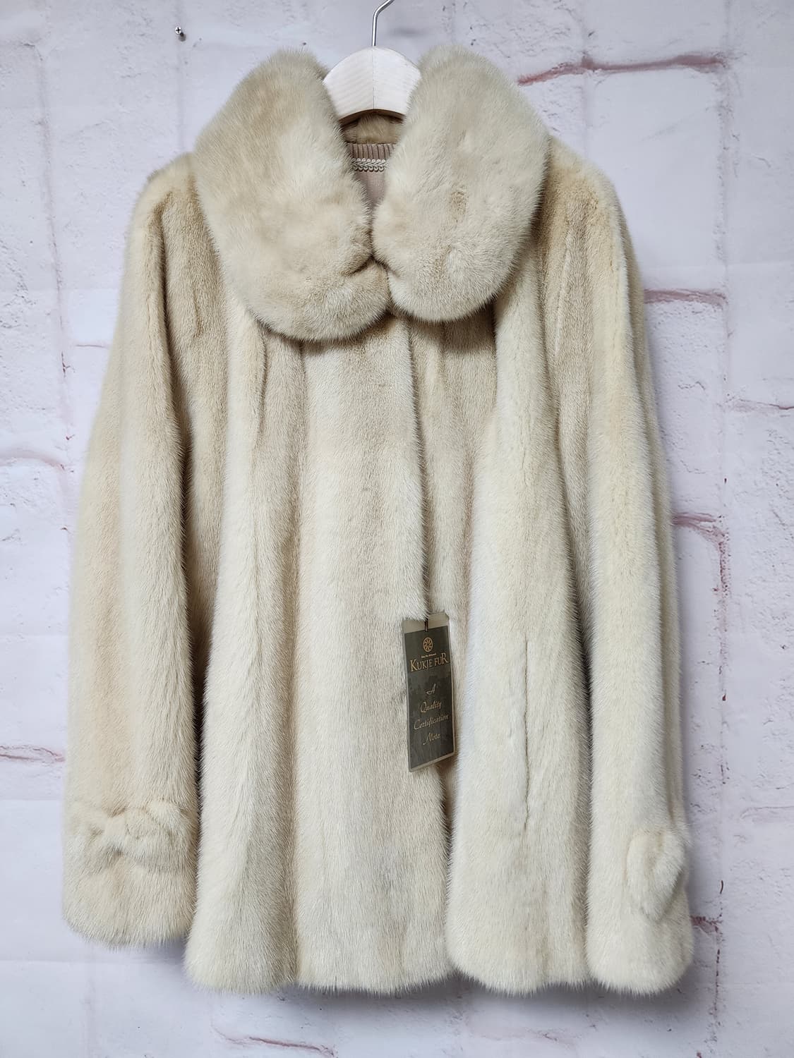 새상품 국제 사가 ROYAL 밍크 코트 상품이미지1