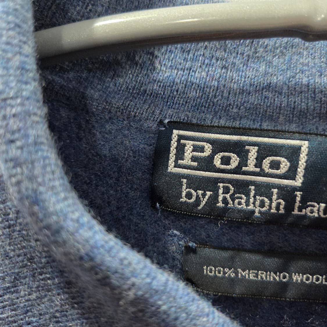 폴로랄프로렌 우먼 메리노울 카라 니트 M 상품이미지7