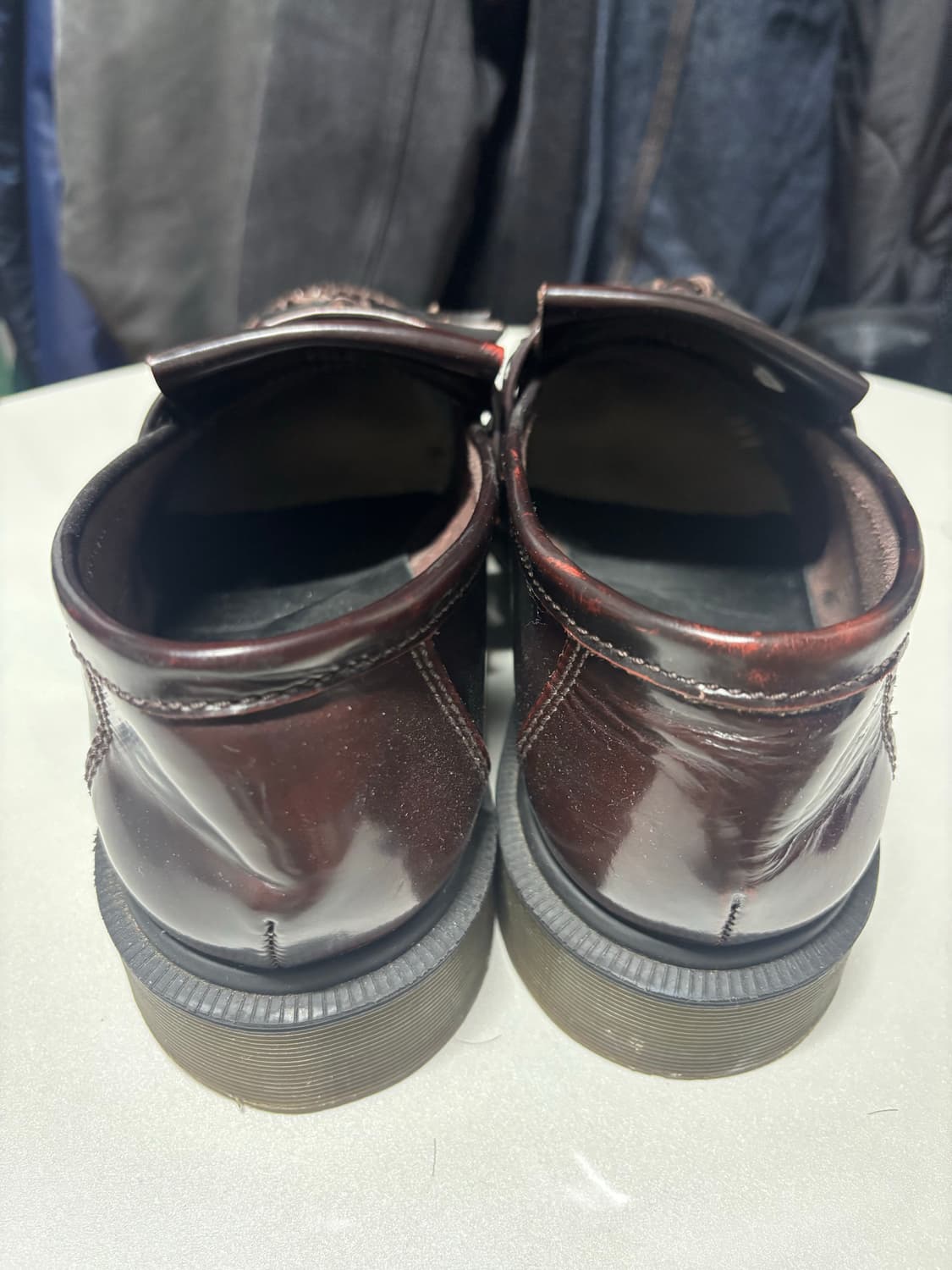 [UK8/270] 닥터마틴 아드리안 체리레드 버건디 상품이미지3