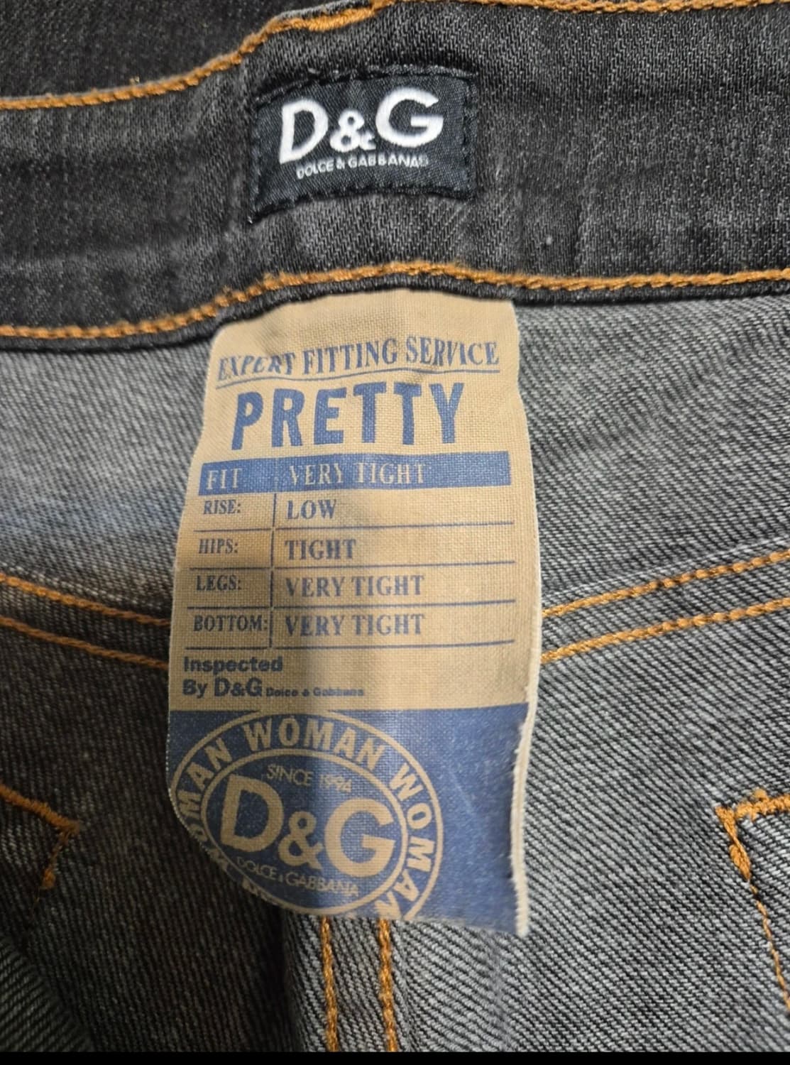 빈티지 D&G 돌체앤가바나 데님 31사이즈 상품이미지5