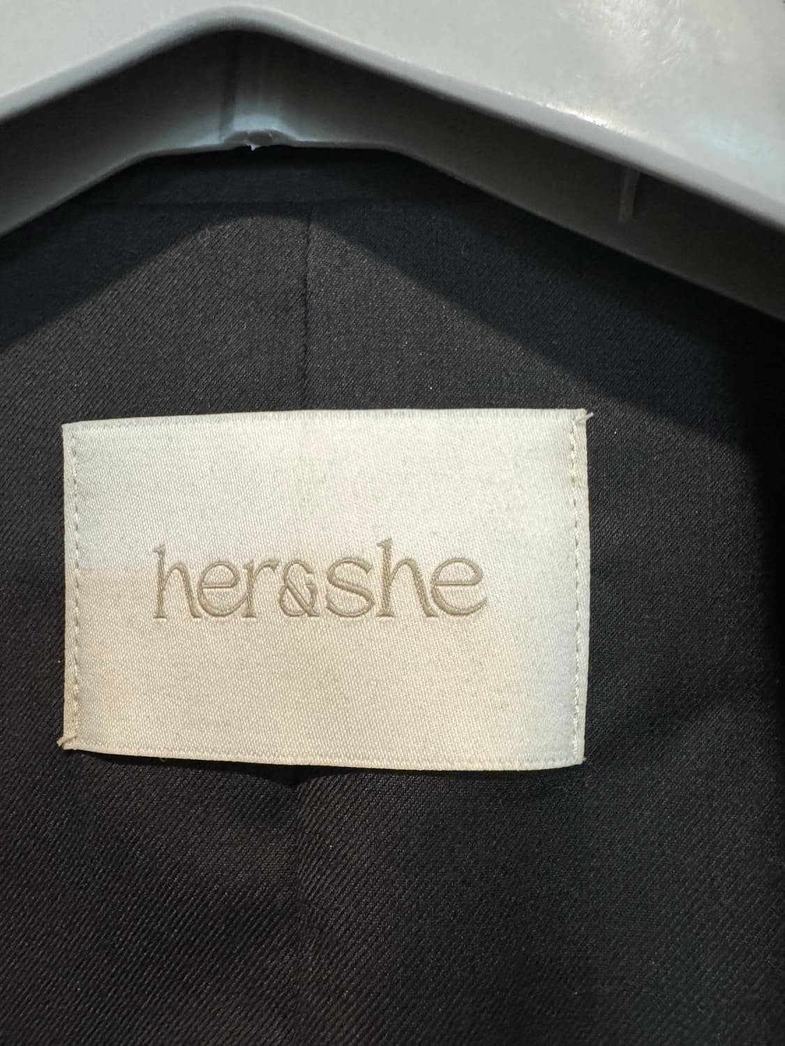 her&she 허앤쉬 자켓 드레스 상품이미지3