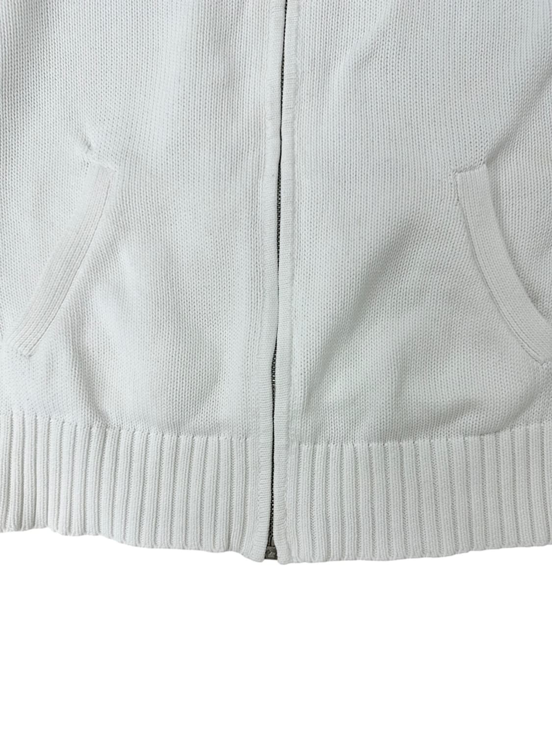 폴로 니트집업 화이트 (여성M) 상품이미지4