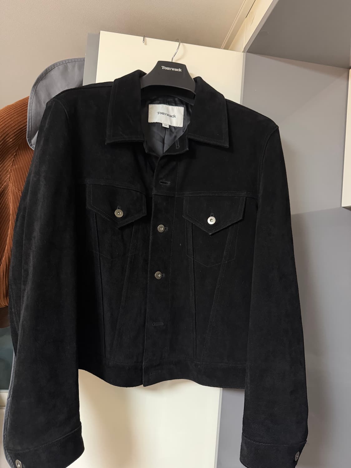 토니웩 스웨이드 트러커 판매합니다 상품이미지1