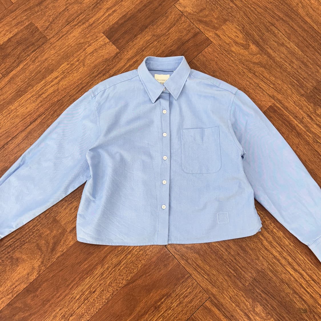 여성용 S 유니클로 x JW앤더슨 크롭 남방 셔츠  상품이미지2