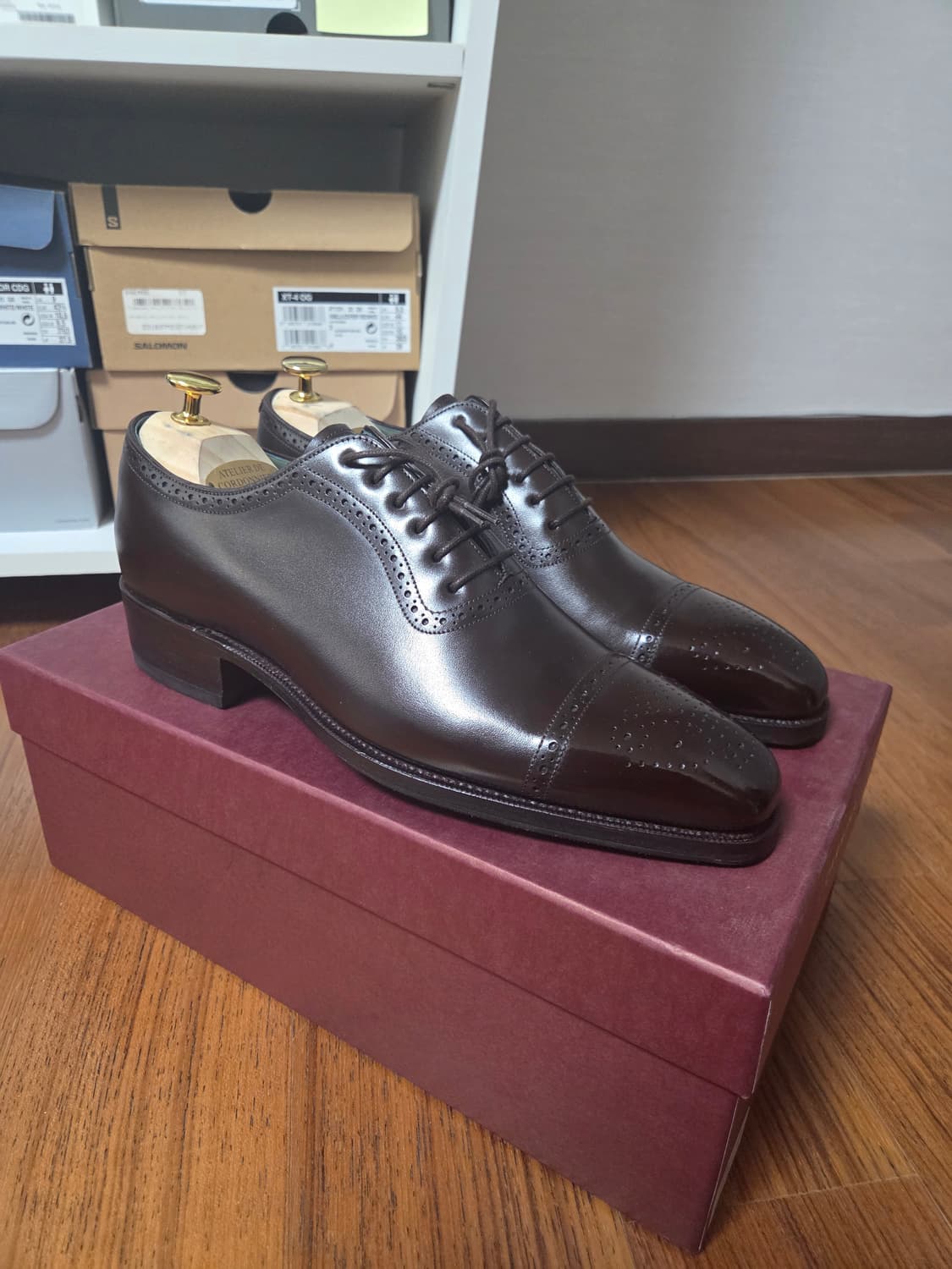 Carmina 브라운 캡토우 구두 [새상품] 상품이미지3