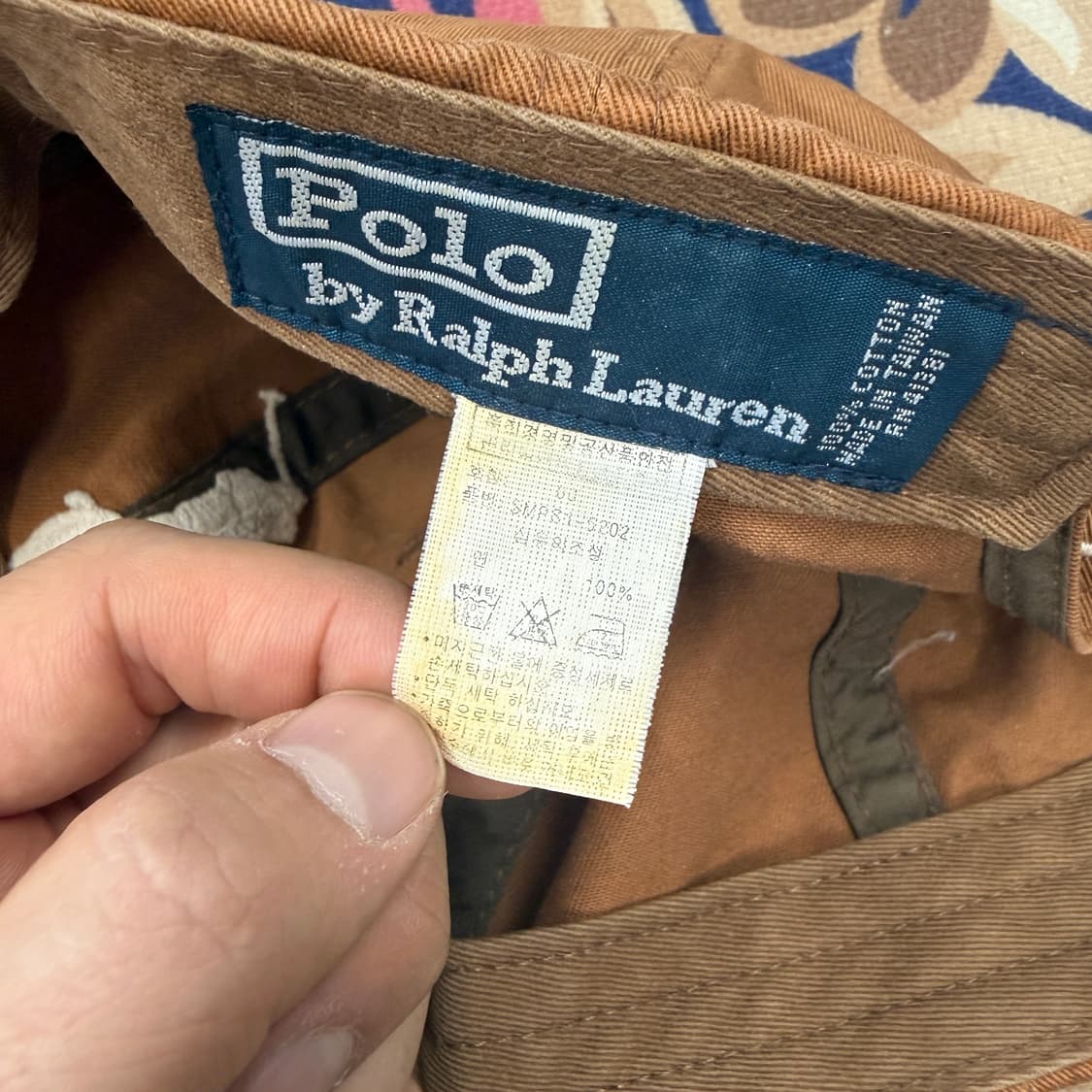 00s 폴로 랄프로렌 빅포니 볼캡(브라운) 상품이미지6