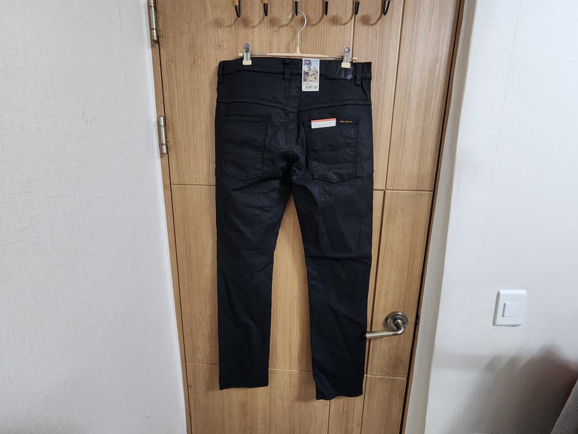 (33)누디진 씬핀 블랙진 데님팬츠 상품이미지3