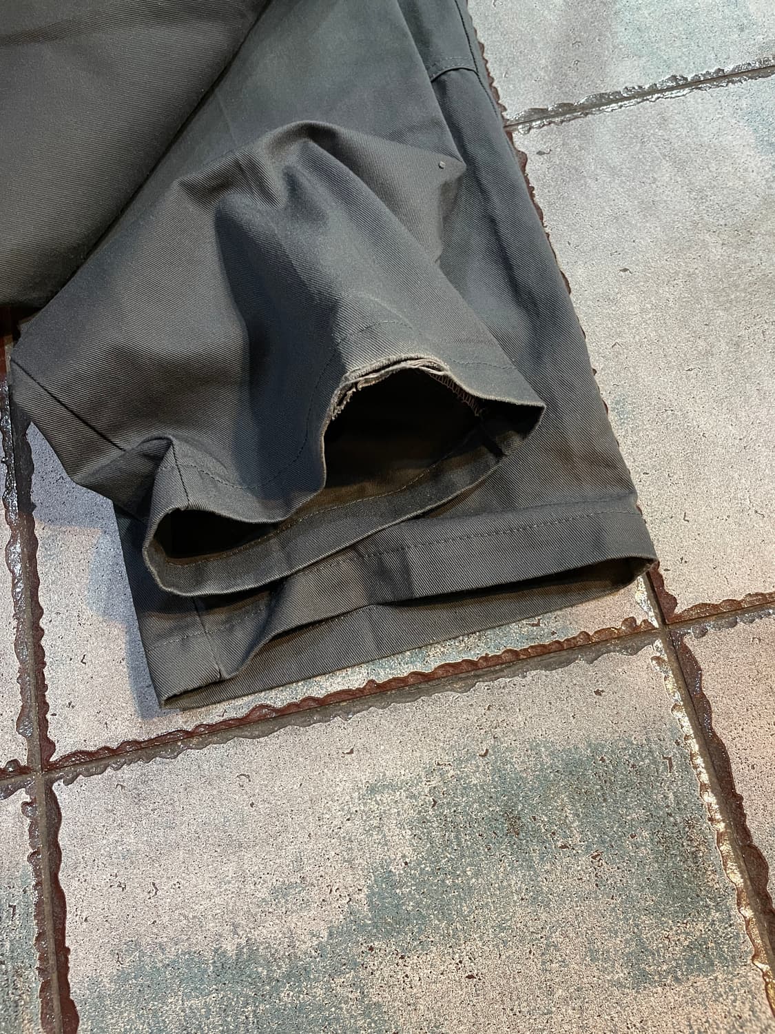 Dickies 디키즈 루즈핏 더블니 워크팬츠 차콜 상품이미지6