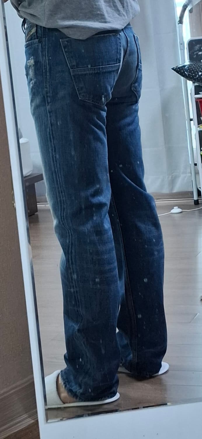 디젤 x 아디다스 콜라보 디스트로이드 데님 28 상품이미지3