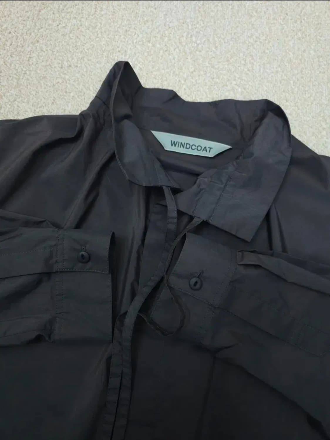 (M)일본 WINDCOAT 여성 롱 셔츠 원피스 자켓 상품이미지6