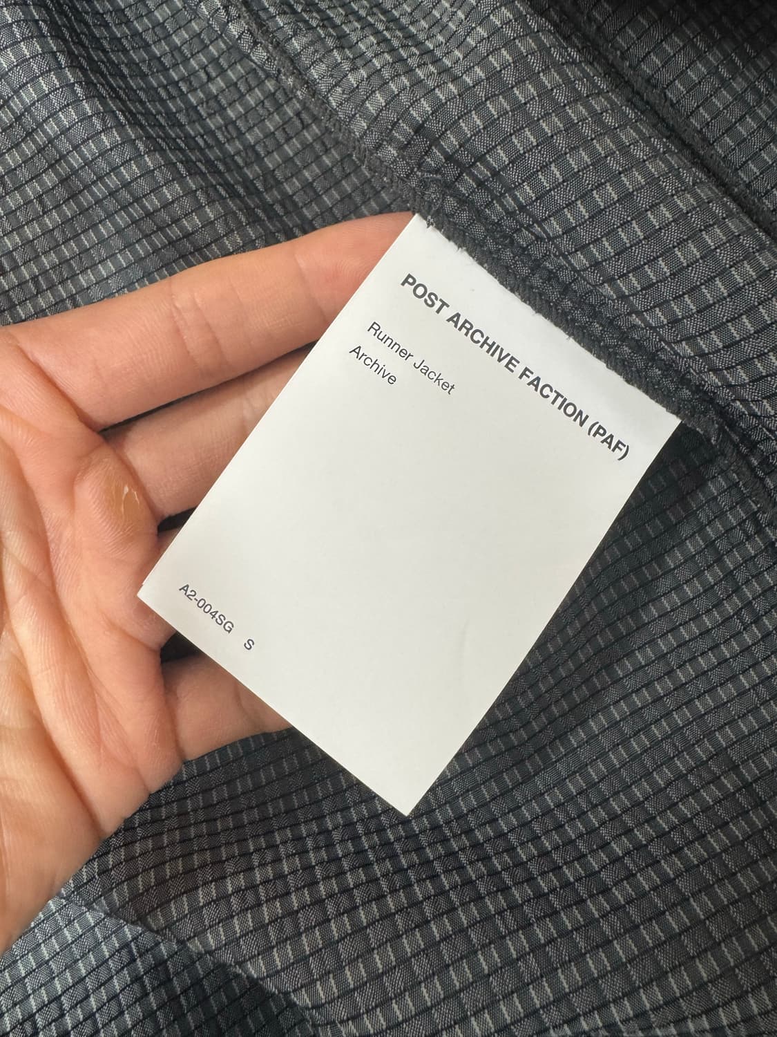 포스트아카이브팩션(파프) 러너 자켓 상품이미지5