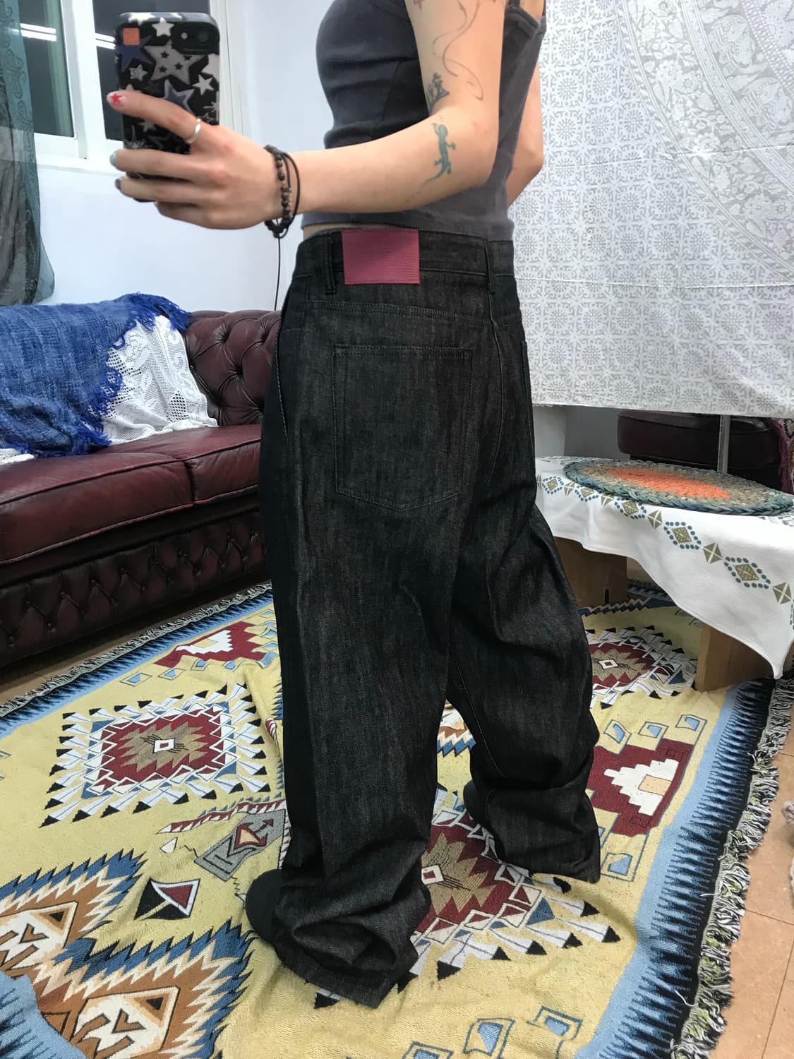 Fottners 투턱 생지 데님팬츠  상품이미지2