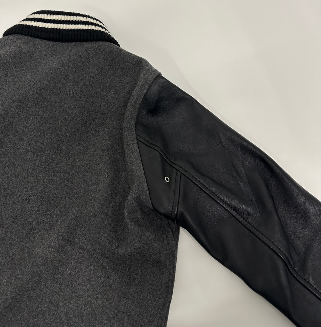 빔즈 BEAMS  레더 울자켓  상품이미지4