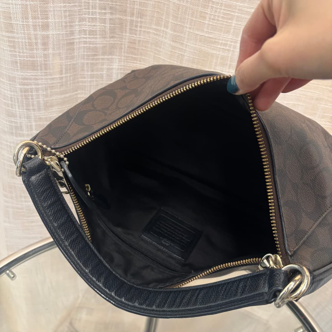 정품 코치 시그니처 호보백     상품이미지9