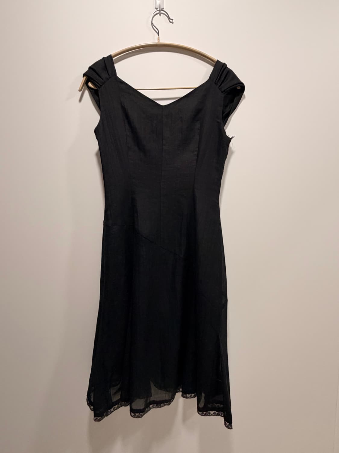 빈티지 블랙 레이스 원피스 prideglide 상품이미지2