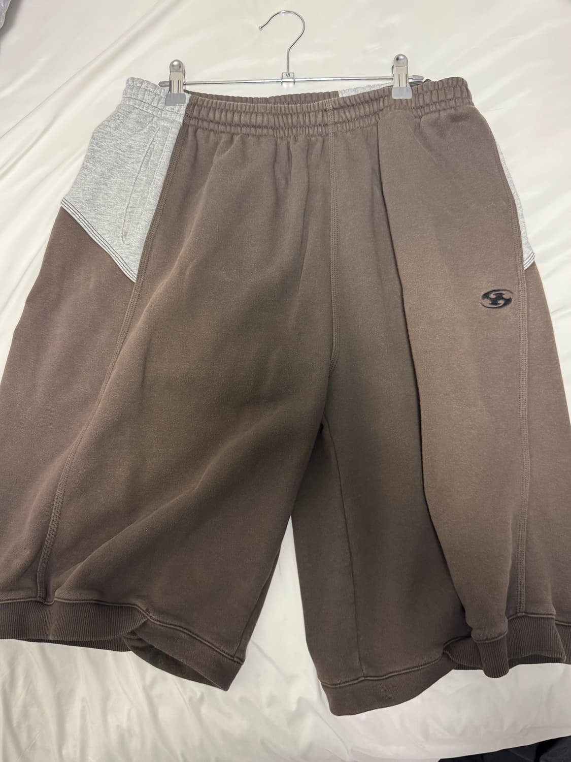 산산기어 스웻 쇼츠 브라운 4size 상품이미지2