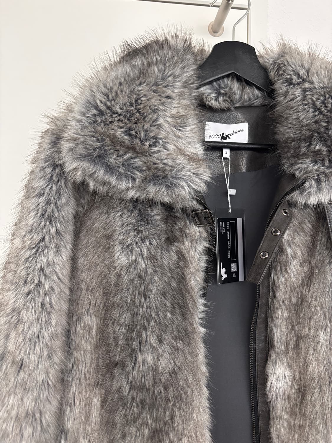 2000아카이브스 퍼자켓 그레이 상품이미지6