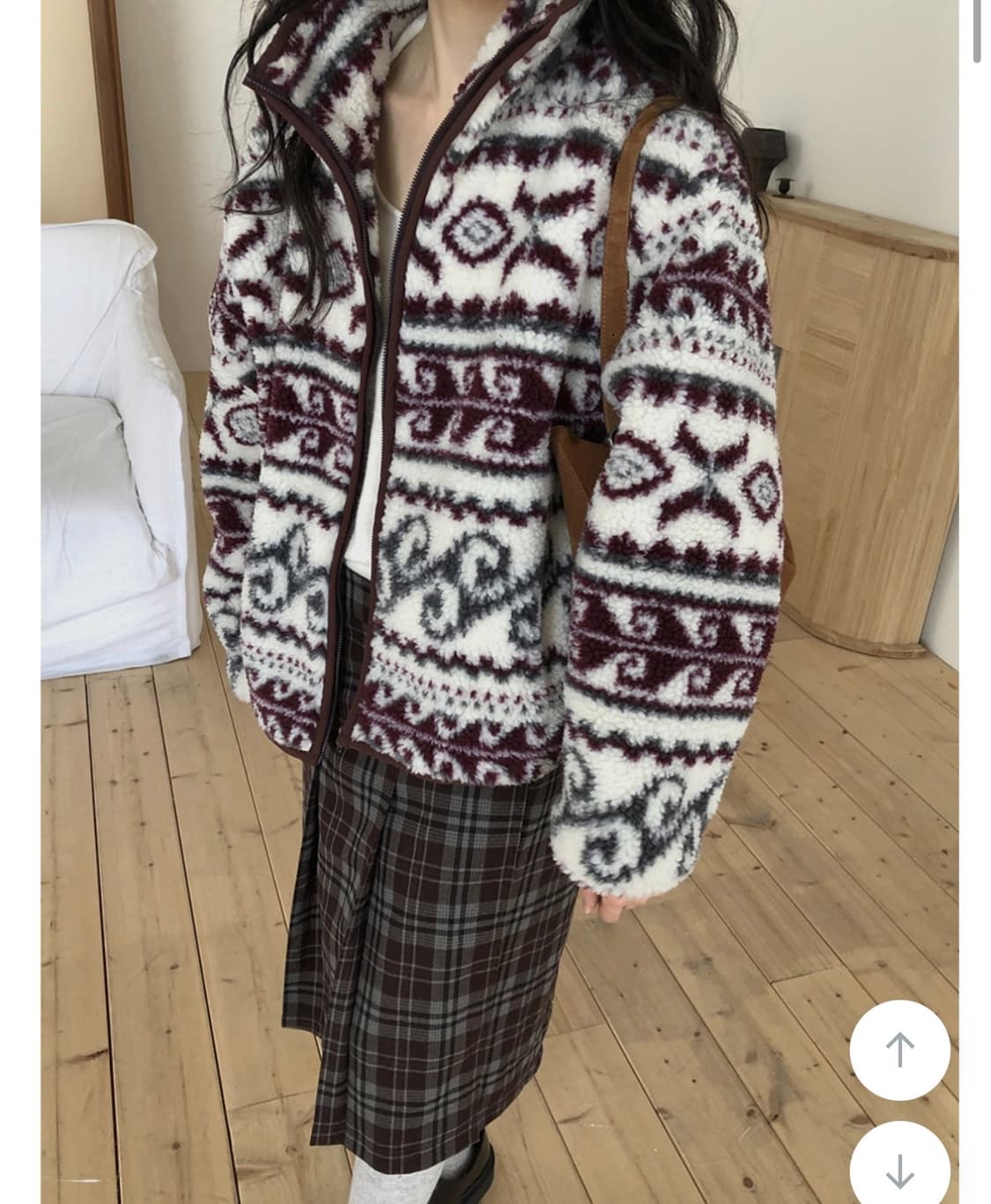 메이비베이비 코타루 플리스 집업 상품이미지1