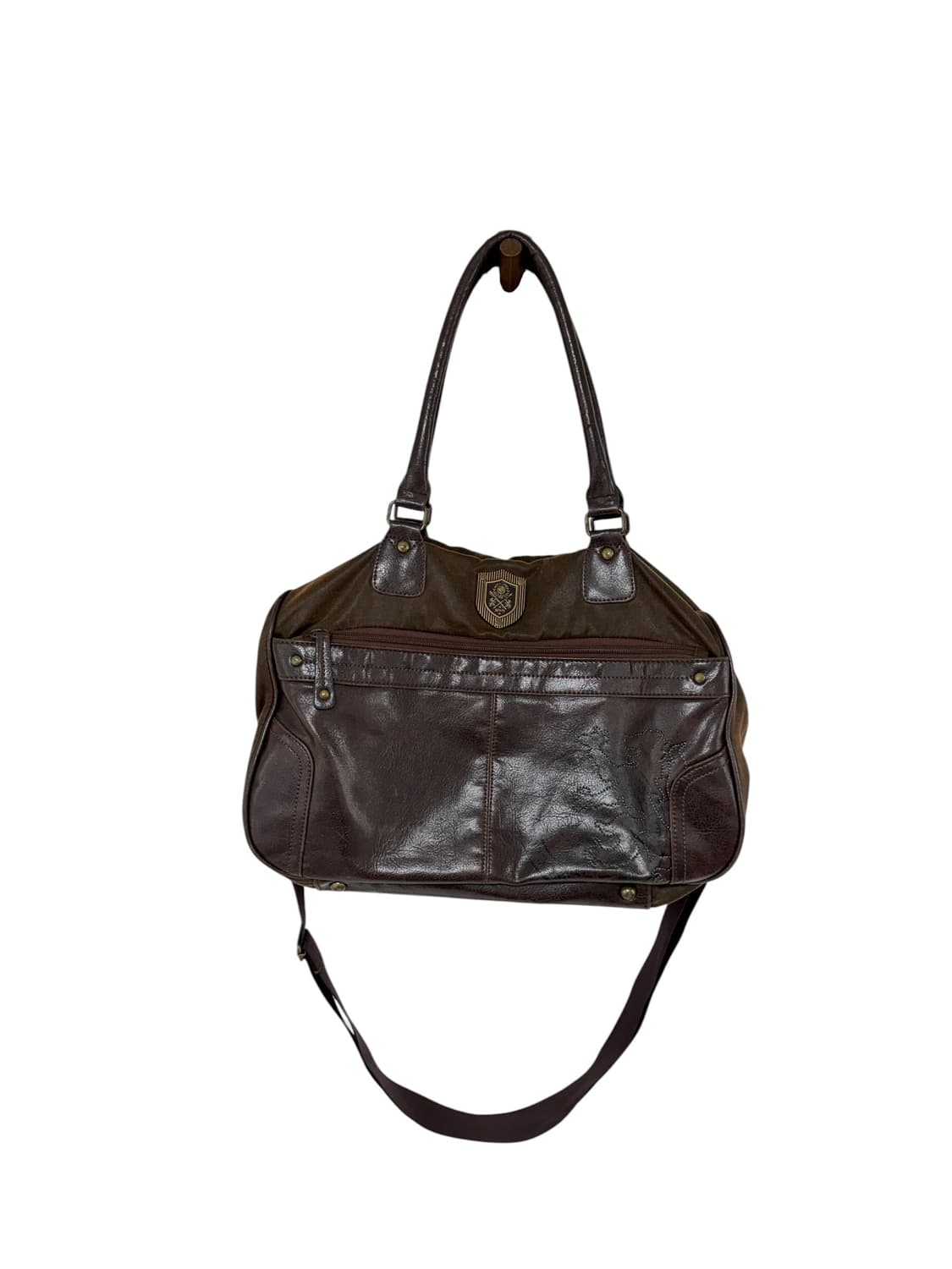 Exr 스웨이드 투웨이 숄더백 상품이미지1