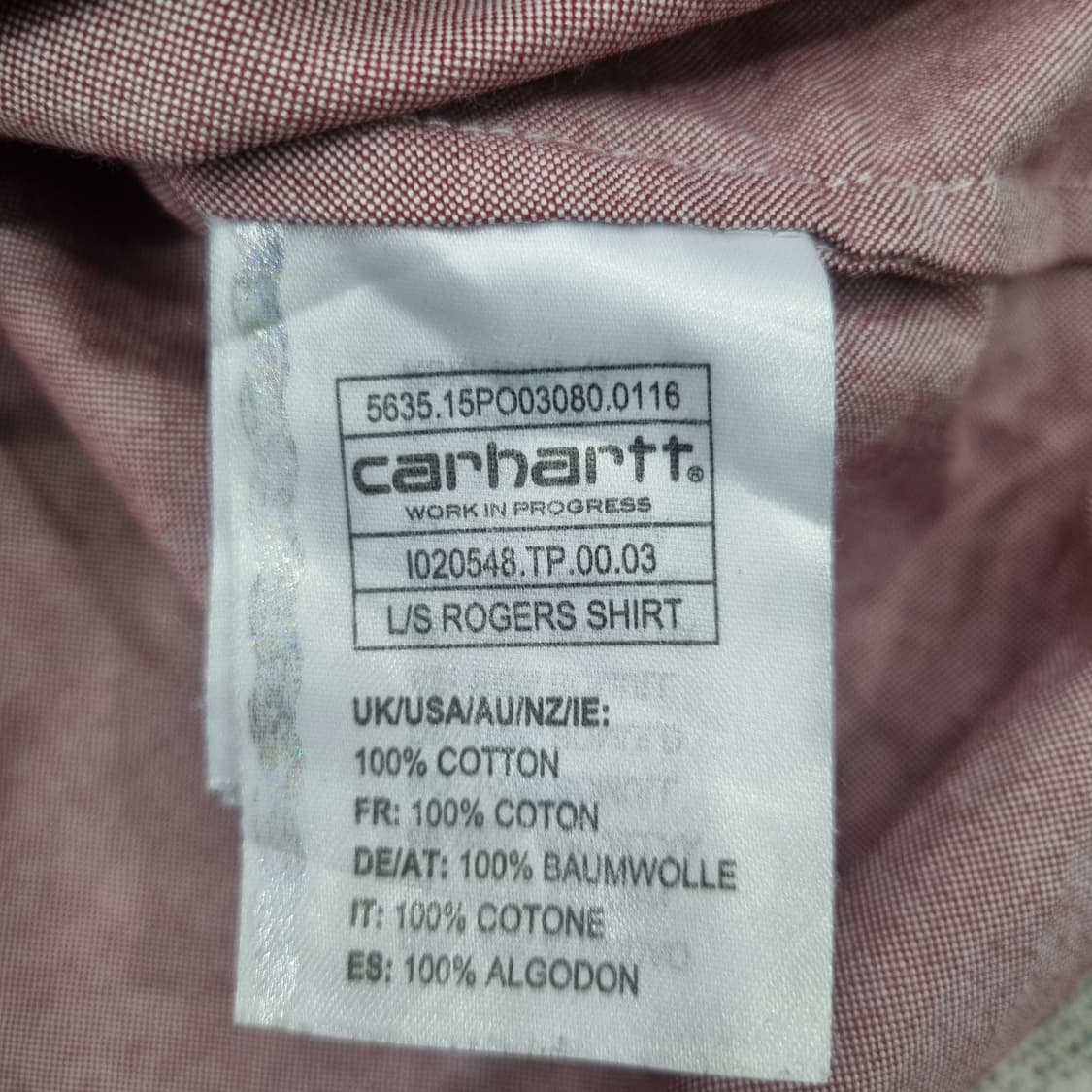 칼하트 빈티지 셔츠 (남방)
CARHARTT Vintage Shirt 상품이미지3