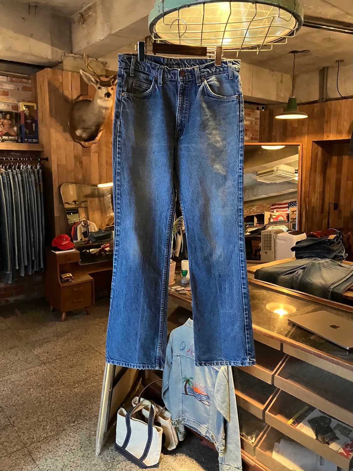 90s USA 빈티지 리바이스 517 부츠컷 데님 팬츠 상품이미지1