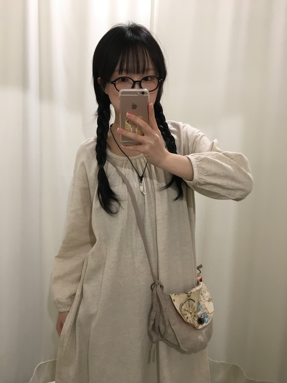 SM2 모리걸 오트밀 레이스 롱 원피스 상품이미지6