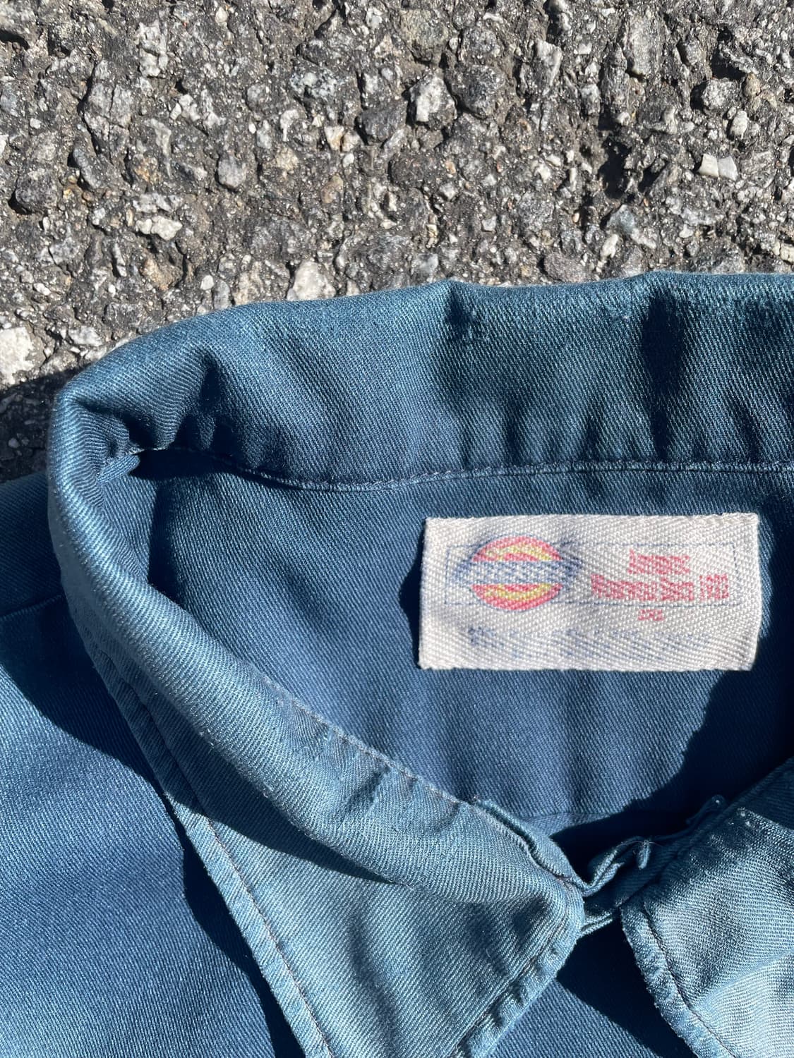 Vintage dickies diamond 워크 셔츠 상품이미지3