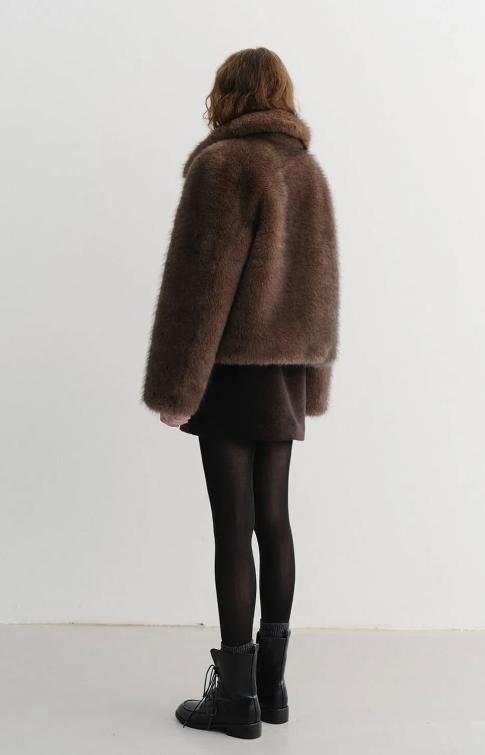 던스트 cropped fur jacket 퍼자켓 상품이미지3