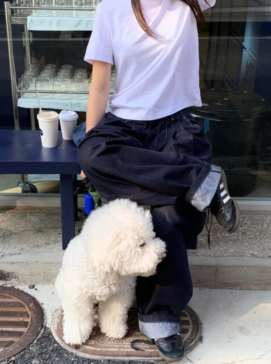 블렘토 논페이드 생지 데님팬츠 상품이미지5