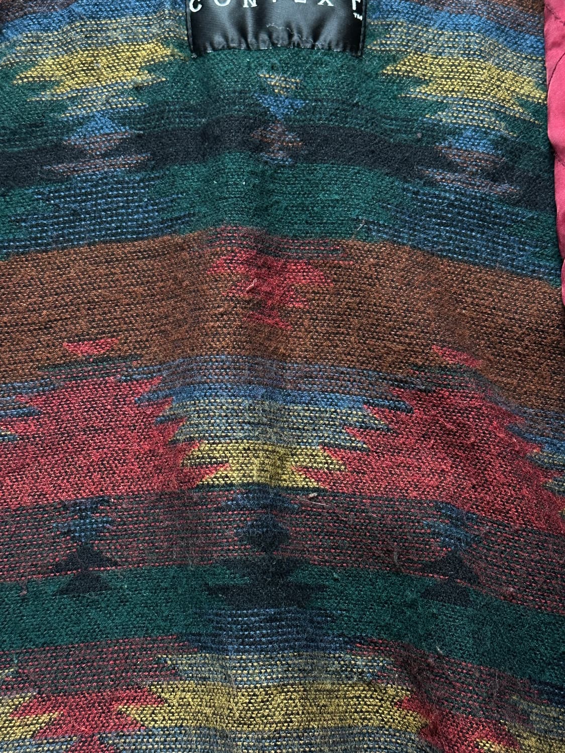 90's 빈티지 디스 레더 봄버 나바호 라이닝 빈티지 레더 자켓 상품이미지7