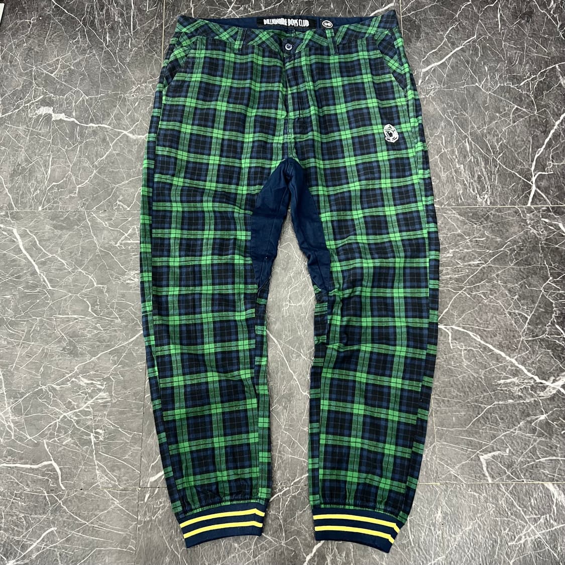 BBC 빌리네어 보이즈 클럽 체크 패턴 조거 팬츠 상품이미지4