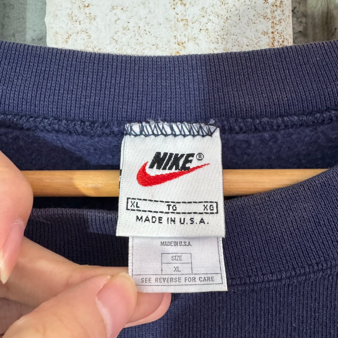 90s 나이키 USA 미시건 풋볼 로고 맨투맨 상품이미지8